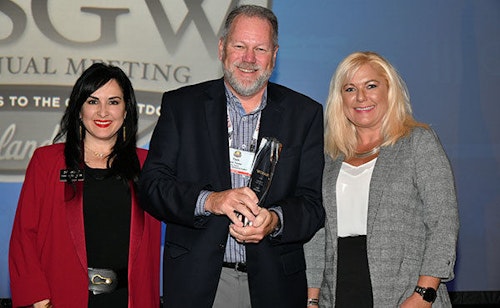 Laurie Aronson, President & CEO, Lipsey’s and Chairwoman, NASGW; Tom Taylor, SIG SAUER, Inc.; and Stefanie Zanders, Zander’s Sporting Goods, General Manager & Co-Owner and NASGW Director.