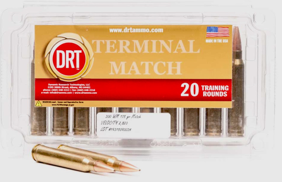 DRT Launches Terminal Match Ammunition
