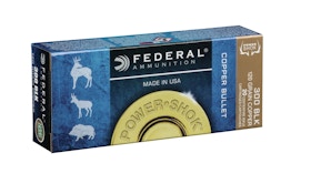 Federal Premium adds 300 Blackout to Power-Shock Copper lineup