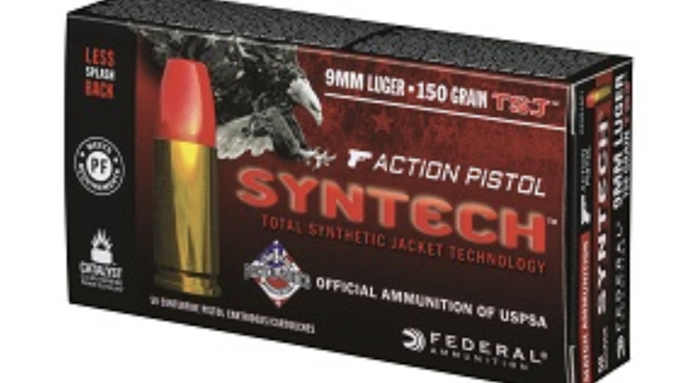Federal Introduces Syntech Action Pistol Competition Handgun Ammunition