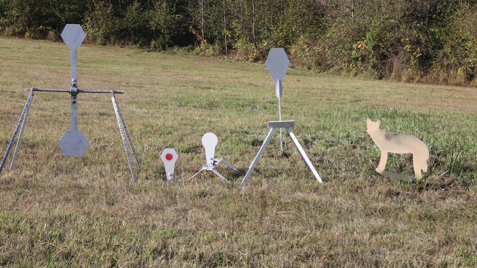 When it’s raining lead, these steel targets perform