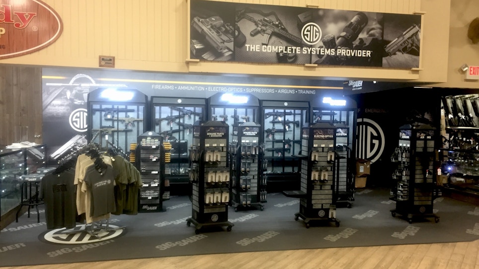Bring in more money using the SIG SAUER Store-Within-A-Store program
