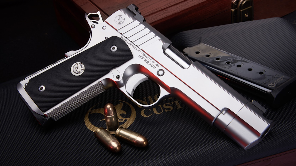 New from Nighthawk Custom: Firehawk Compensated 1911 and Interchangeable Optic System