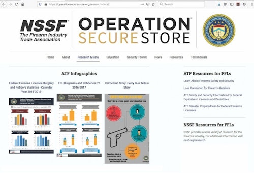 The NSSF's Operation Secure Store resources are mostly available at no cost. Visit www.operationsecurestore.org and take the self-risk assessment. 