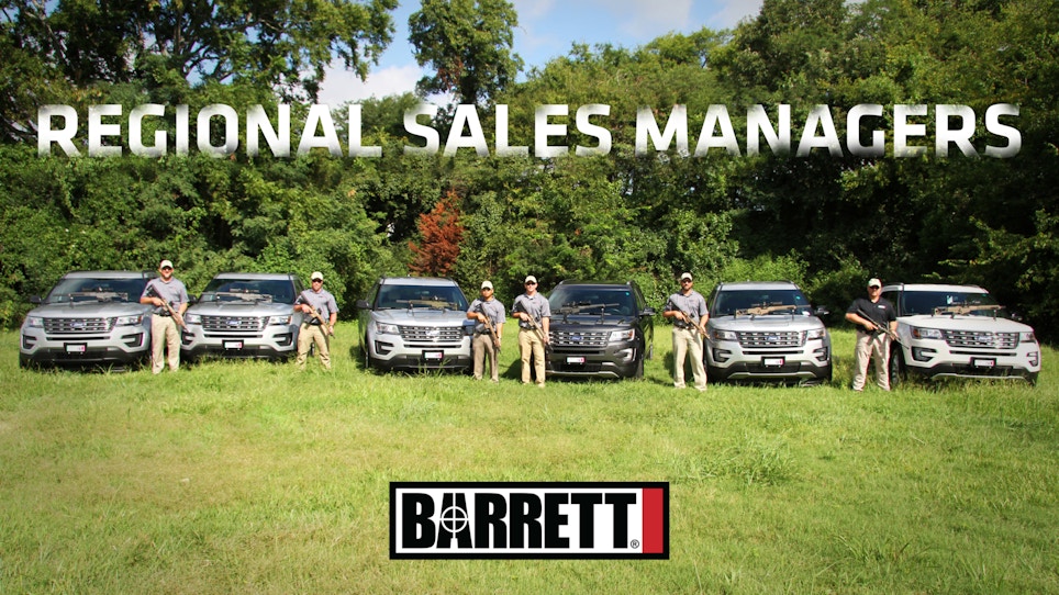 Barrett Firearms announces dedicated U.S. field sales force