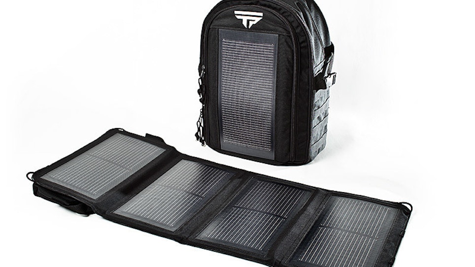 TrackingPoint Solar Backpack