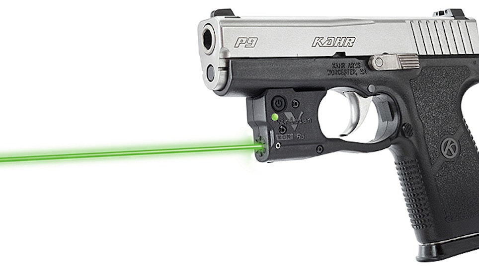 Viridian Green Laser For Kahr 9 and 40 Pistols