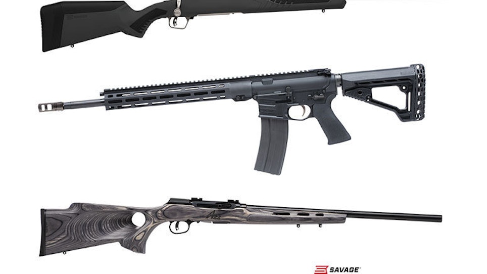 How many Savage Arms new guns will be at 2018 SHOT Show?