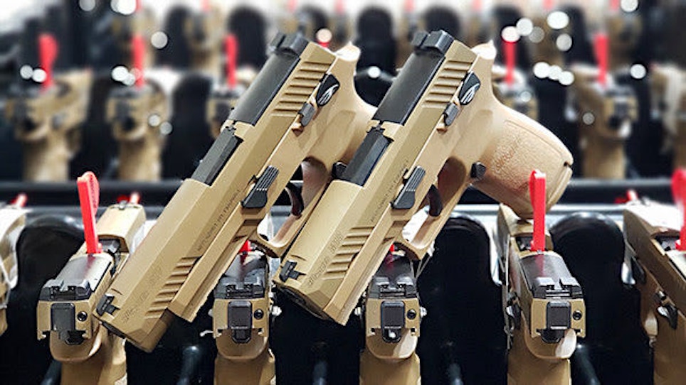 Sig Sauer Delivers 100,000th M17 / M18 Handgun to U.S. Military