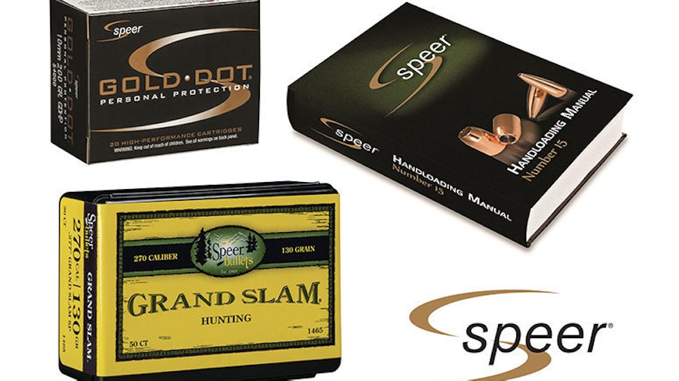 Speer to introduce five products at 2018 SHOT Show